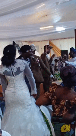 Wedding celebration with traditional festivities held in Rido, Nigeria