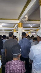 Morning prayer gathering documented at Lhokseumawe mosque