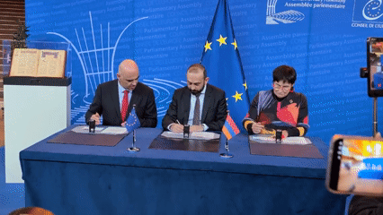 Council of Europe officials hold formal ceremony in Strasbourg