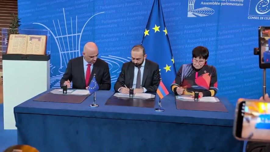 Council of Europe officials hold formal ceremony in Strasbourg