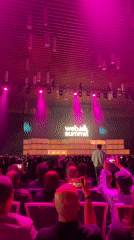 Web Summit conference draws attendees in Vancouver overnight session