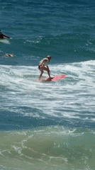 Morning surf session at Tel Aviv beach