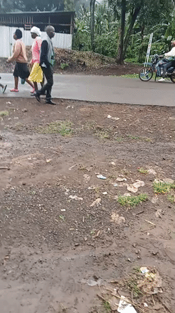Morning routines captured in rural Kenya community