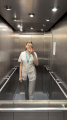 Moscow residents document elevator selfie, moss close-up Saturday evening