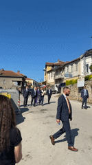 Formal procession draws crowds in Veliko Tarnovo streets