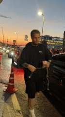 Moscow summer evening: street scenes and nightlife