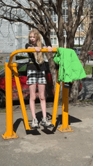 Morning playground activities captured across Yekaterinburg neighborhoods