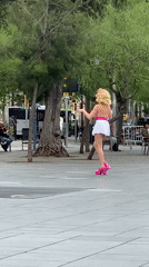 Routine Barcelona street life captured in morning observations