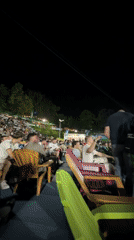 Soccer fans gather for outdoor screening in Sofia