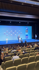 NATO event underway at formal auditorium in Yenimahalle, Turkey