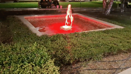 A night out in Yambol: city square, fountains, food, and local culture