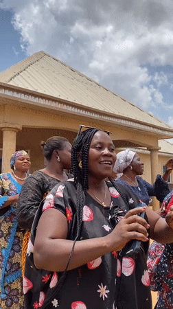 Traditional dance celebration captured in Kuru Karama, Nigeria