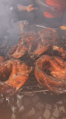 Evening barbecue session documented in Jos, Nigeria