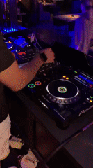 Live DJ set on Pioneer decks at a Tiraspol nightclub