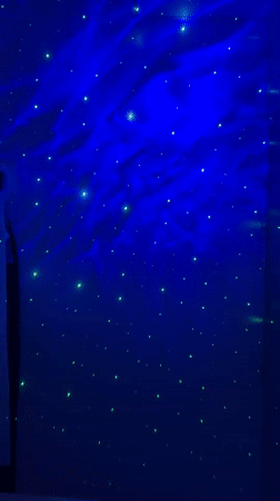 Meditation light installation and hospital scenes in Tourcoing
