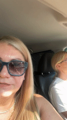 Women drive through Russian forest roads while filming journey