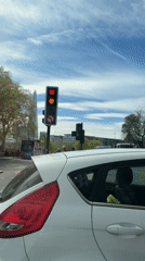 Car journey documented through central London near Tower