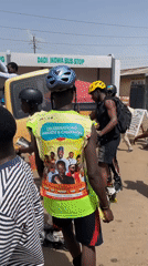 Youth stage promotional street dance event in Jos Nigeria