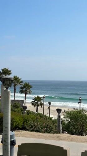 Peaceful beach day captured on video in Dana Point