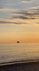 Sunset scenes documented across Bar, Montenegro coastline