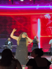 Live musical performance featuring female vocalist in Kemer, Turkey