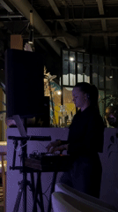 Female DJ performs at Khimki restaurant