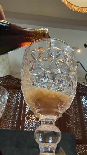 Morning domestic moments captured in Krasnoyarsk home aquarium, beverage