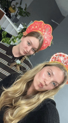 Kokoshniks, cowboy hats, and selfies at a Moscow dress-up spot