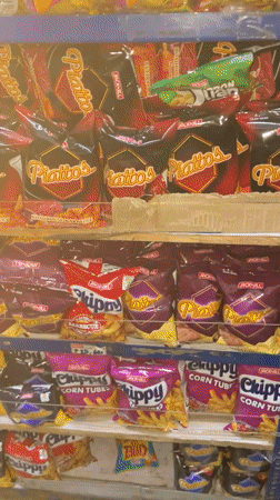 Morning grocery shopping documented across Davao City stores