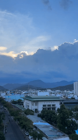 Morning cityscape views captured across Nha Trang, Vietnam