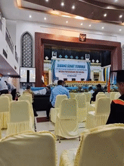 Graduation ceremony held in Lhokseumawe auditorium early morning