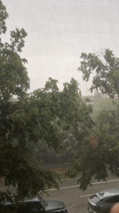 Rainy morning in Blagoevgrad, indoors and out