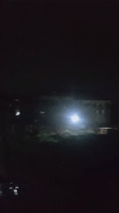 Nighttime residential scene captured by witnesses in Nkpor, Nigeria