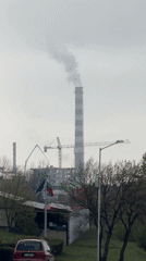 Dense fog blankets Varna, Bulgaria during morning hours
