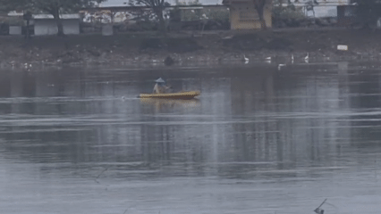 Traditional river life documented in Lhokseumawe waterways