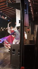 Traditional folk dance performance captivates audience in Porlamar, Venezuela