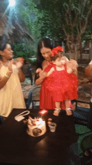 Outdoor birthday celebration with live music in Porlamar, Venezuela