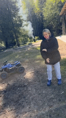 Rural Russian community shares quiet morning moments with pets