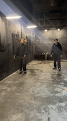 Two men spotted in industrial space in Buenos Aires