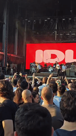 IDLES headline Sofia Live Festival on a sunny afternoon