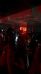 Crowded night at Paris Bonnie Club captured by patrons