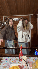 22nd Birthday Party Celebrated on Porch in Chaikovsky, Russia