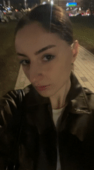 Evening selfies and urban scenes captured in Moscow