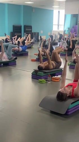 Morning fitness activities documented across Yekaterinburg sports facilities