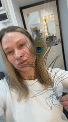 Beauty salon worker documents morning routine in Perm