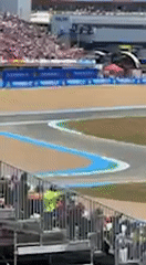 Motorcycle race draws crowds in sunny Jerez de la Frontera