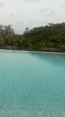 Evening resort visit documented in Choeng Thale, Thailand