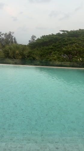 Evening resort visit documented in Choeng Thale, Thailand
