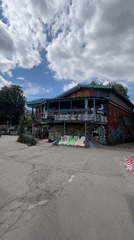 Street art and murals across Christiania, Copenhagen