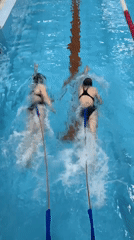 Children's swimming lessons documented at Birobidzhan pool facility